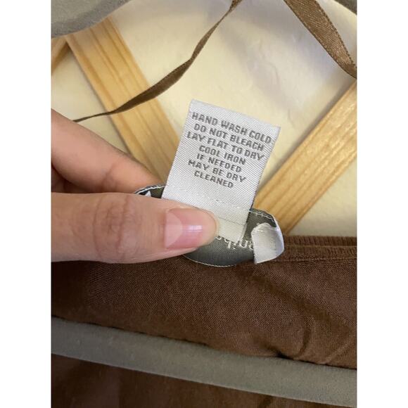 Soft Surroundings Sweater Women's 2X Brown Darcy Scoop Neck Long Sleeve Knit - Picture 5 of 5